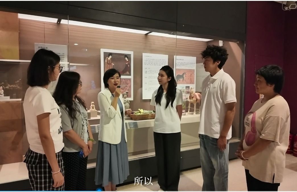 大唐西市博物馆里的思政课